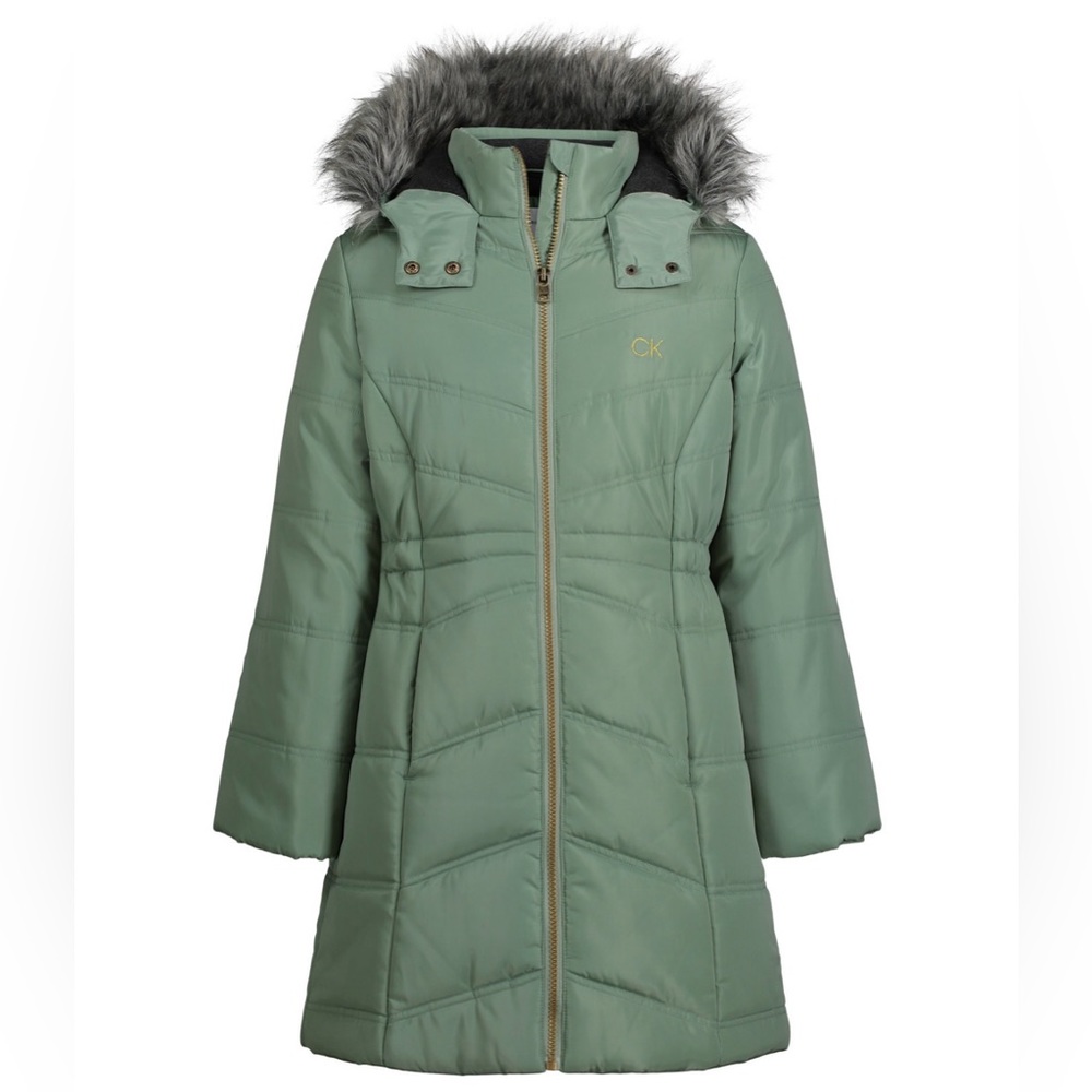 Calvin Klein Big Girls Aerial Jacket